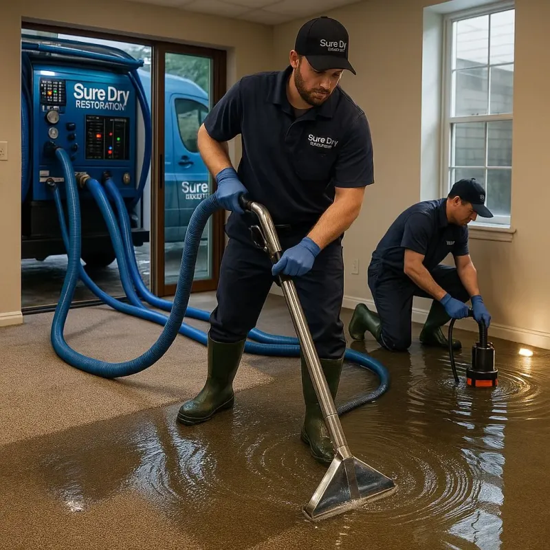 Water Extraction and Removal process in La Huerta, NM